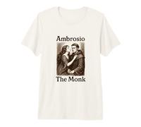 Ambrosio Le Monaco Matthew Lewis Gothic Horreur Classique T-Shirt Haut de Gamme