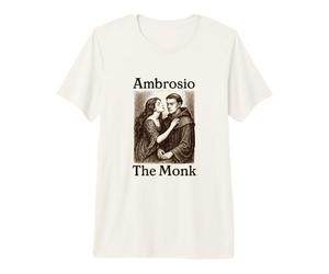 Ambrosio Le Monaco Matthew Lewis Gothic Horreur Classique T-Shirt Haut de Gamme