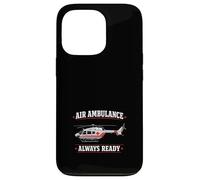 Ambulance aérienne Medevac Flight Medic Hélicoptère EMS Coque pour iPhone 13 Pro