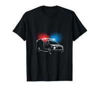 Ambulance de Nuit Ambulance ambulancière ambulancière T-Shirt