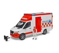 Bruder Modèle réduit de voiture Ambulance MB Sprinter avec chauffeur