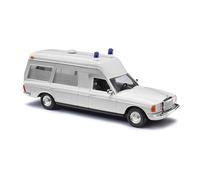Ambulance Mercedes, En kit, Blanc - BUSCH 60221 - HO 1/87
