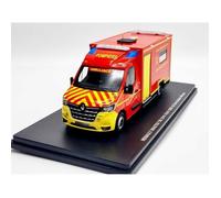 Ambulance RENAULT Master TIB VSAV EURE-ET-LOIR Sapeurs Pompiers SDIS 28 Véhicule de Collection 1/43