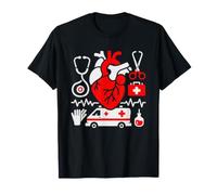 Ambulancier De Nuit Premier Intervenant T-Shirt
