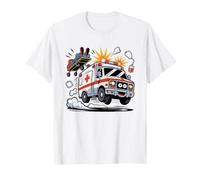 Ambulancier De Nuit Sauver des Vies Paramédical Secours T-Shirt