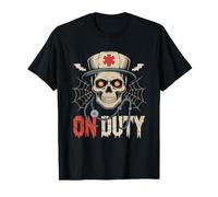 Ambulancier Nuit d'halloween Garde De Services Secours T-Shirt