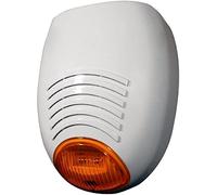 AMC - Sirène Auto-alimentée pour extérieur Clignotant Orange - AMC - SR 136