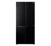 AMCB-580CD90 Infiniton AMCB-580CD90 Réfrigérateur américain, hauteur 190 cm, 456 litres, E, finition verre, Total No Frost (noir || AMCB-580CD90NEC)