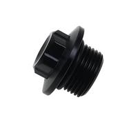 AMCBYSGC Écrou de blocage d'axe de roue avant/arrière CNC pour moto, compatible avec Husqvarna TE/FE/TX/FX 125-501 (2014-2022)(Front Black)