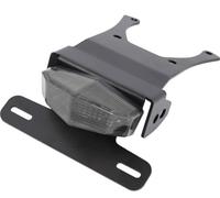 AMCBYSGC Support de Plaque Compatible avec Honda CRF250L 2013-2019 | Number Frame Cover Tail Tidy Eliminator LED Light(Black)