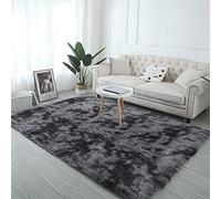 AMCER Moquette 90x190cm, Tapis Moderne, Qualité Premium Anti-poussière, pour Intérieur, Séjour, Chambre, Couloir - Gris