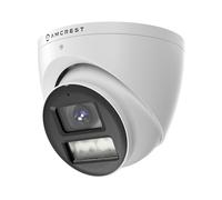 Amcrest Caméra de sécurité extérieure analogique 5 MP NightColor, Tourelle 5 MP @ 25 fps, CCTV-Coax-BNC, Vision Nocturne Couleur de 40 m, Micro, Champ de Vision 132° (Pas de caméra IP) (DVR requis