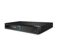 Amcrest NVR 4K NV4232-EI 32CH AI NVR, Smart NVR, Reconnaissance faciale, détection faciale et détection de véhicule - Prend en Charge 32 caméras IP 4K, Prend en Charge 2 disques durs de 16 to (Non