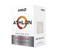 AMD Athlon 3000G Processeur avec Radeon Vega 3 2C/4T, Horloge de Base 3,5 GHz