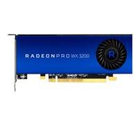 AMD Radeon Pro WX 3200 - Carte graphique - Radeon Pro WX 3200 - 4 Go GDDR5 - PCIe 3.0 x16 profil bas - 4 x Mini DisplayPort