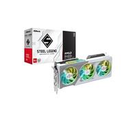 ASRock Carte Graphique Radeon RX 9060 XT Steel Legend OC 16GO (90-GA5JZZ-00UANF)