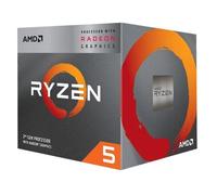 AMD Processeur Ryzen 5 3400G 4 cœurs 3,7 GHz base 4,2 GHz Turbo Vega 11 Overclocking