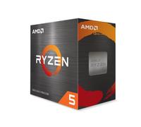 AMD RYZEN ™ 5 5600T 6 Cœurs/12 Threads Débridés, Architecture Zen 4, 35Mo Cache, 65W TDP, Jusqu'à 4.5 GHz Fréquence Boost, Socket AM4, avec Wraith Stealth Ventilateur