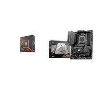 AMD Ryzen 5 7600X Processeur, 6 Cœurs/12 Threads Débridés, Architecture Zen 4, 38MB L3 Cache, 105W TDP+ MSI MAG B650 Tomahawk WiFi Carte mère, ATX - pour Processeurs AMD Ryzen 7000