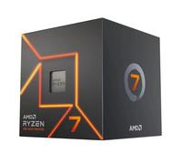 AMD Ryzen 7 7700 Processeur (8 Coeurs/16 Threads, 65W TDP, Socket AM5, Cache 40MB, jusqu'à 5,3 GHz Fréquence Boost, avec Ventilateur wraith Prism)
