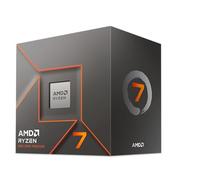 AMD Ryzen 7 8700F Processeur (8 Cœurs/16 Threads, Ryzen AI, 65W TDP, Socket AM5, Cache 24Mo, Jusqu'à 5,0 GHz Fréquence Boost, Ventilateur Wraith Stealth