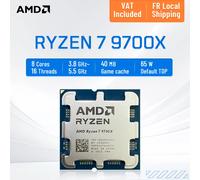 AMD Processeur Ryzen 7 9700X 8 cœurs / 16 threads 5,5 GHz Socket AM5