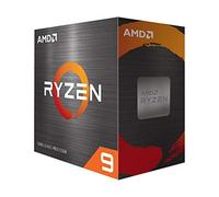 AMD Ryzen 9 5950X Processeur (16 Coeurs/32 Threads, 105W DTP, Socket AM4, 72 Mo de Cache, jusqu'à 4,9Ghz Fréquence Boost, sans Ventilateur)