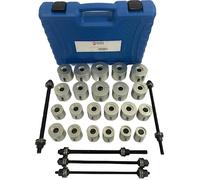 AMD TOOLS Lot de 27 extracteurs de roulements de roue en caoutchouc