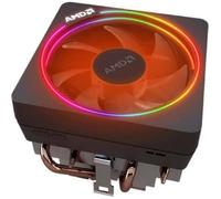 AMD Wraith Prism RGB LED Lighting Socket AM4 4-Pin Connector CPU Cooler with Copper Core Base & Aluminum Heatsink & 4.13-Inch Fan