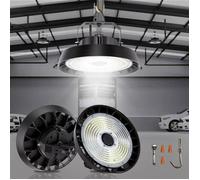 Amdelne Spot LED Highbay 200W - 34000lm 5000K, Angle 90°, Lampe Industrielle/Atelier, Pour Sous-sol/Garage