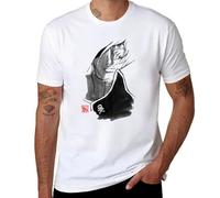 AMdeTUNS albator 02 Classique T-Shirt Black t Shirt t Shirts Tops Men t Shirt White M