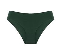 AMDOLE Bustier Rouge Grande Taille Hot Girls Sexy Culotte Yoga sous-Vêtements Bikini String sans Soudure Strings sous-Vêtements Solide Nylon Glace Soie Soutien-Gorge Rouge (B, M)