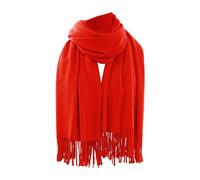 AMDOLE Écharpe de Noël polyvalente et chaude à suspendre - Couleur unie - Imitation couleur unie, RD1., taille unique