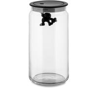Amdr06 B Gianni 'a Little Man Holding On Tight' Boîte De Cuisine En Verre Avec Couvercle En Résine Thermoplastique, Noir, 140 Cl