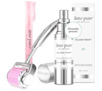 âme pure® CIT Face Roller Basic KIT Traitement de microneedling 100% naturel pour peau sensible pour une peau éclatante, sans pores visibles, sans ridules ni imperfections