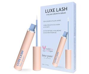 Ame Pure Luxe LASH Sérum pour cils - Sérum pour la croissance et la densité - Booster de croissance des cils pour des cils longs impressionnants - Dites adieu aux cils fins - 3 ml
