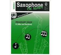 AMEB Saxophone pour loisirs série 1 préliminaire Grade E plat alto et baryton livre avec CD