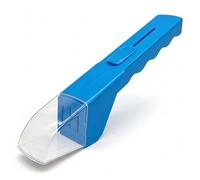 Ameble Attrape-Insectes sans Contact pour Enfants et Adultes - Kit Transparent de Capture d'insectes avec Manche Extensible de 28 cm pour Une Utilisation Domestique (Bleu)