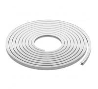 Ameble Canal de Bande LED 16, 4 Pieds/5 M, Canal de diffuseur LED en Silicone étanche IP67, diffuseur lumière Flexible et découpable pour Bande intérieure et extérieure, Diff