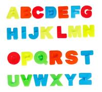 Ameble Ensemble de 26 moules à Sable en Plastique pour Apprendre l'alphabet et créer des Lettres. Idéal pour Les Jeux de Plage et l'éveil sensoriel des Enfants.