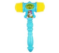 Ameble Jouet Marteau grinçant pour Enfants à partir de 3 Ans, Marteau sonore pour Tout-Petits avec sifflet intégré pour Jeu interactif, Apprentissage, développement sensoriel, Bleu