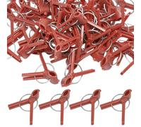 Ameble Lot de 100 Pinces à greffer pour Plantes, Pinces à Bout Rond pour Un Maintien sûr des Plantes, idéales pour Les tomates, Les concombres, Les pastèques et Les orchidées.