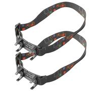 Ameble Lot de 2 Sangles de Lampe Frontale réglables, Support Bandeau pour Lampe Frontale LED 24 mm, Bande Rechange