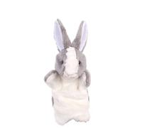 Ameble Marionnettes à Main Lapin, Jouets d'animaux, marionnettes à Main pour Enfants, Jouets d'imitation, Lapin en Peluche Douce pour Jeux de rôle imaginatifs, Contes, Apprentissage, m