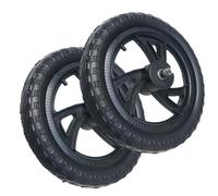 Ameble Roues d'entraînement pour vélo pour Enfants, 2 pièces, Roues d'entraînement de Remplacement en Plastique, équilibre de 12 Pouces et Jouets à roulettes pour Tout-Petits, Pneu sans crevaison