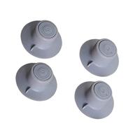 Ameble Support de Refroidissement pour Ordinateur Portable avec Pieds antidérapants et Souples, Lot de 4, pour Une réduction la Chaleur.
