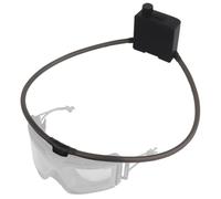Ameble Système antibuée avec Ventilateur réglable pour Lunettes de Protection, notamment pour l'airsoft et Le Ski (Moto).