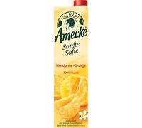 amecke S doux jus Mandarine et Orange, Lot de 6 (6 x 1 L Contenu du)