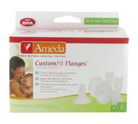 Ameda CustomFit Flanges Téterelles Personnalisées Avec Pièces Intercalaires 32,5-36,0mm 2 Pièces