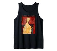 Amedeo Modigliani Femme avec éventail pour Artistes Débardeur
